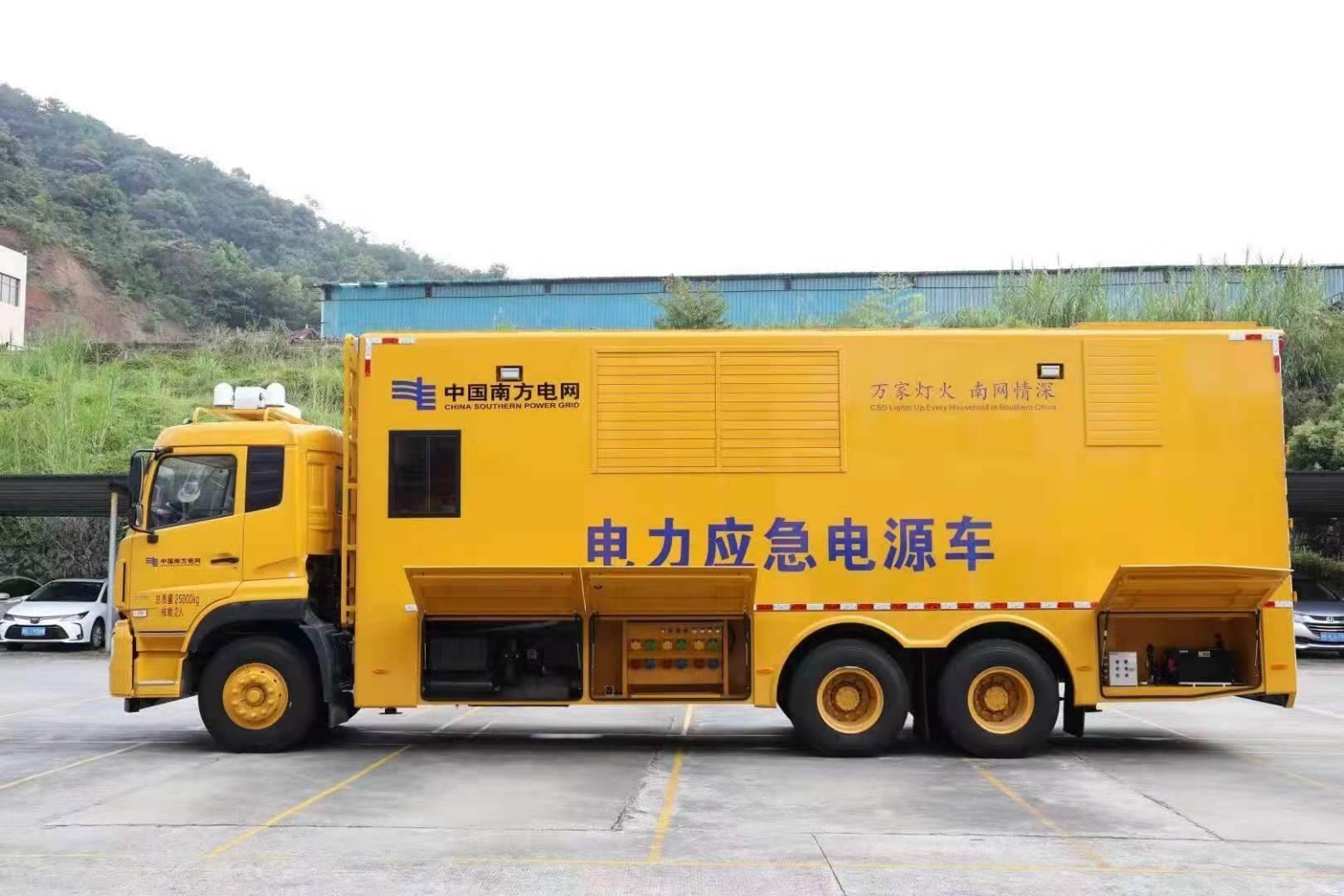 乌什安康大型柴油发电机发电车UPS电源出租租赁